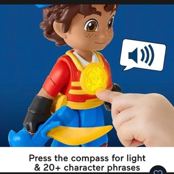 Nickelodeon Santiago of the Seas light up, talking action figure NIB Bundle/save - Picture 5 of 8